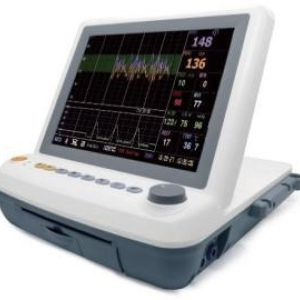 HLHM-1200F 3 parameters Mother / Fetal Monitor 12 Inches Fetal Monitor (CTG)