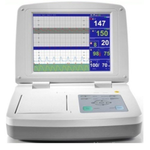 HLHMF-1000G Mother / Fetal Monitor 10.4 Inches Fetal Monitor (CTG