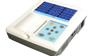 HLHE-03D 3 channel record ECG